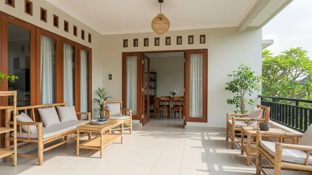 Cara Membuat Teras Rumah Adem Tanpa Biaya Besar, Nyaman untuk Bersantai Meski Cuaca Panas