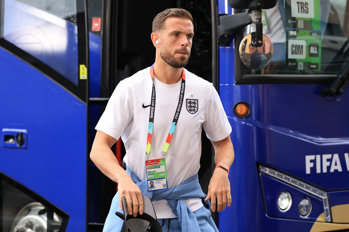 Gelandang Inggris Jordan Henderson