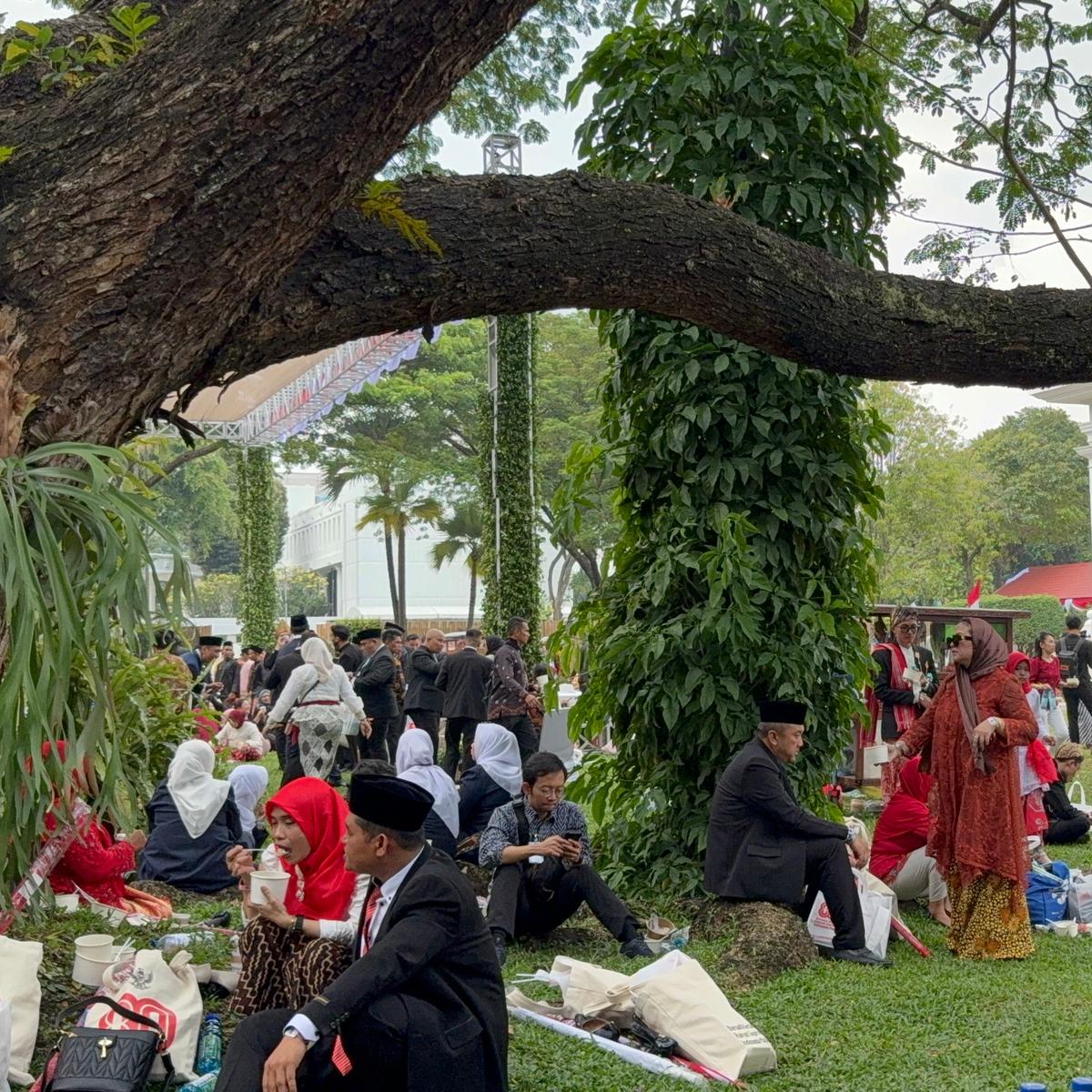 Istana Kepresidenan Biasanya Steril Tiba-tiba Berubah Jadi Tempat Wisata Kuliner