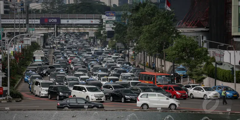 Hari Libur, Jalan Jakarta Tetap Macet