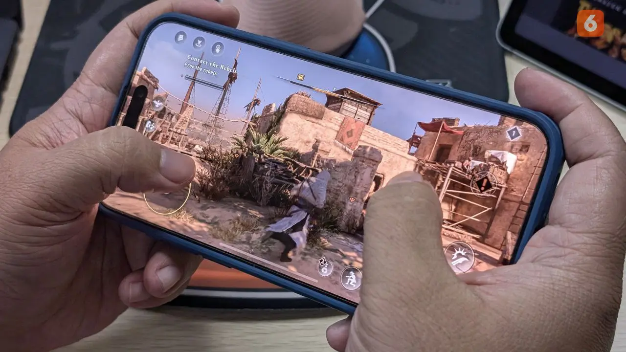 Assassins Creed Mirage di iPhone 15 Pro Max