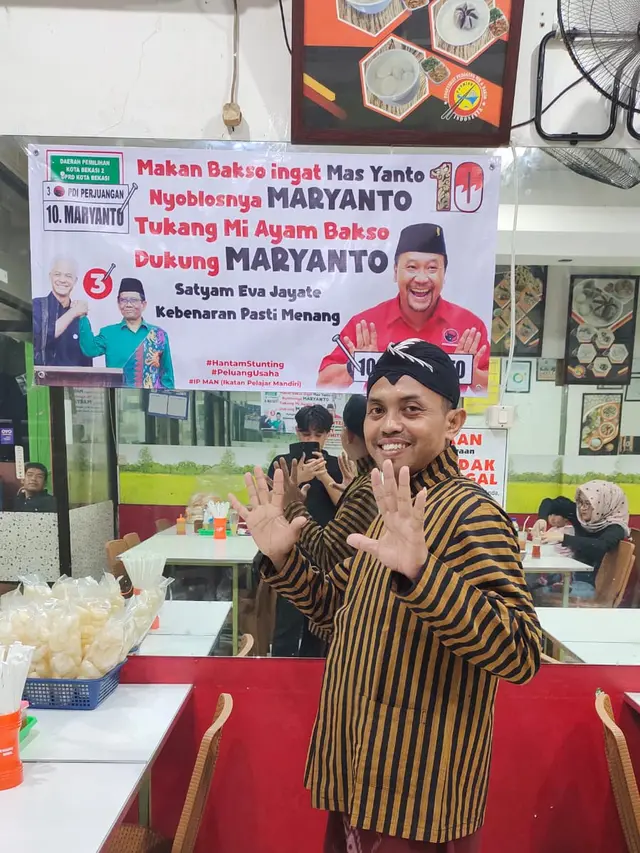 Bakso Gepeng milik Mas Slamet