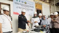 Peresmian Jaringan Gas Bumi untuk Rumah Tangga di Kabupaten Pasuruan dan Probolinggo Tahun Anggaran 2019.