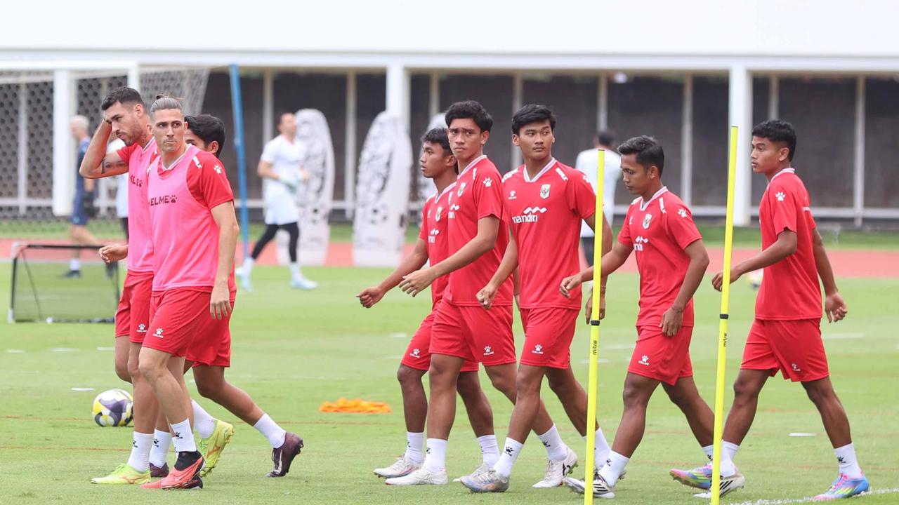 FOTO: Latihan Timnas Indonesia Jelang Final FIFA Series 2026