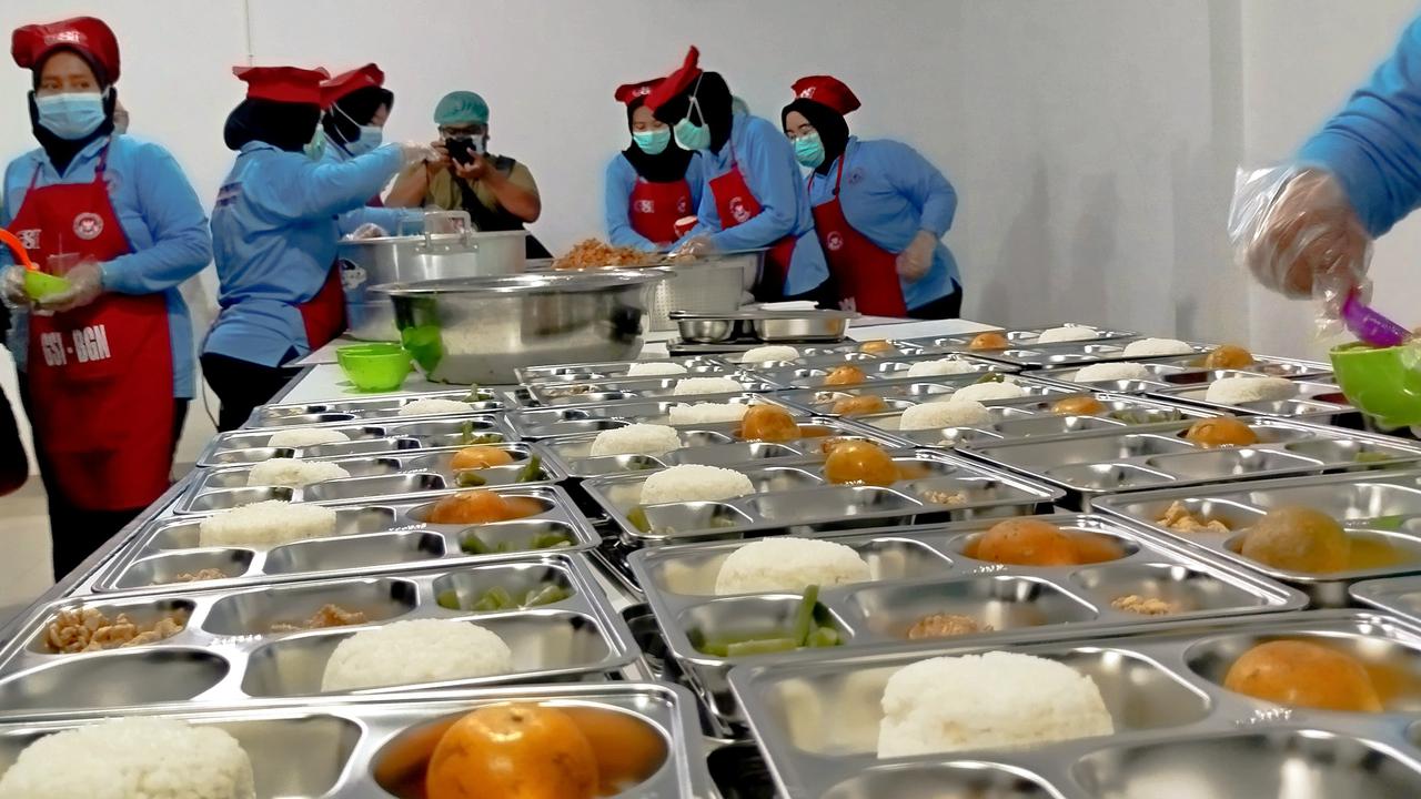 Dapur Makan Bergizi Gratis di Depok