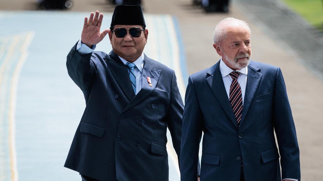 Momen Hangat & Bersejarah Prabowo Sambut Presiden Brasil Lula da Silva di Istana Merdeka