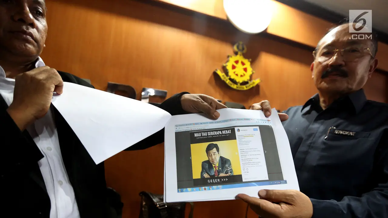 Bawa Bukti 60 Meme, Setya Novanto Laporkan Pencemaran Nama Baik