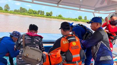 Tim SAR Temukan Dua Korban Tenggelam di Sungai Baung OKI Setelah Pencarian Intensif
