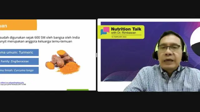 dr Rimbawan dalam acara Media Briefing Session Herbalife Nutrition Talk belum lama ini.