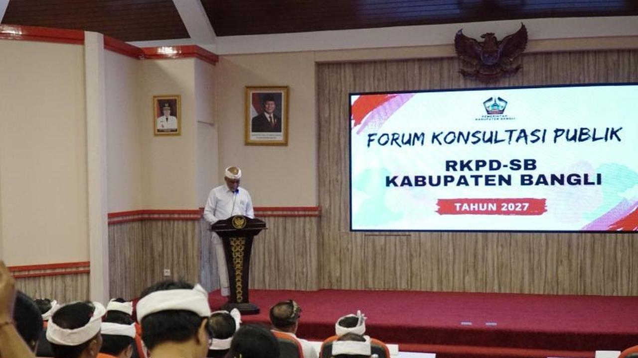 Program Kerja Pemkab Bangli 2027: Perkuat Kebijakan Nasional dan Potensi Lokal