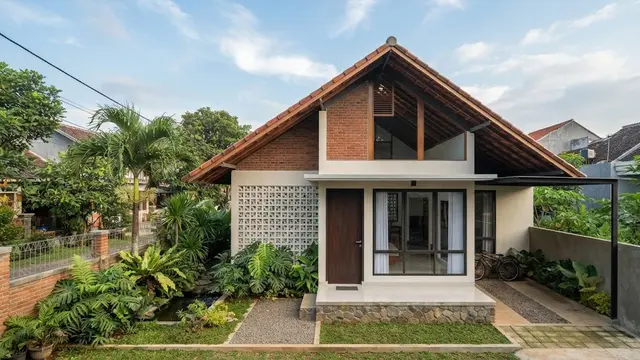 Desain rumah type 21 minimalis modern yang hemat biaya dan kekinian model tropis