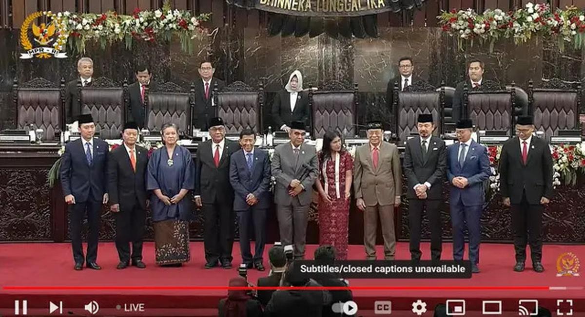 Pimpinan MPR 2024-2029 Resmi Dilantik, Ada Rusdi Kirana hingga Ibas