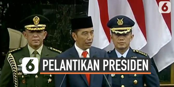 VIDEO: Pidato Perdana Jokowi Usai Dilantik di Periode Kedua