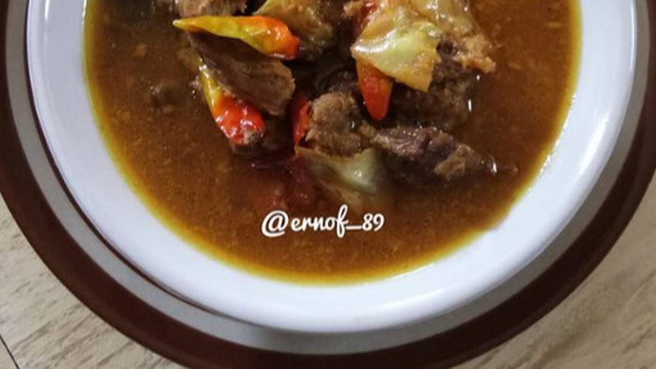 Tongseng Sapi Tanpa Santan