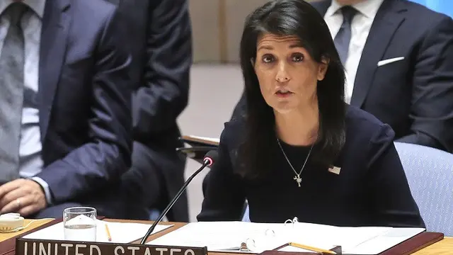 Dubes AS untuk PBB Nikki Haley
