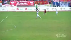Football INA vs. MYR - Gol Kedua Indonesia. Septian David Maulana mencetak gol
