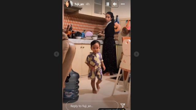 Lucunya Gala Sky Minta Izin ke Pengasuh Ingin Es Krim Milik Fuji.