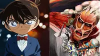 Detective Conan jilid ke-83 sukses menaklukkan Attack on Titan volume 13 di tangga manga Oricon.