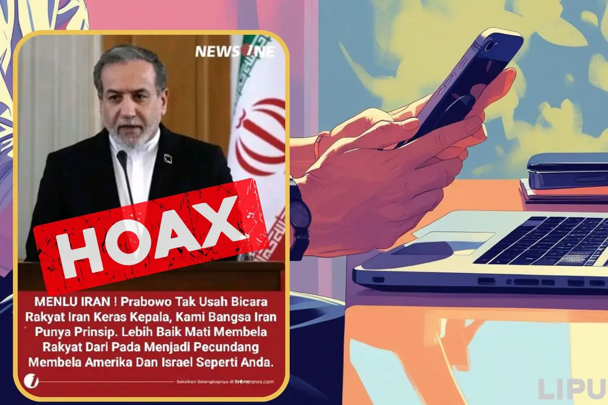 Cek fakta Menlu Iran sebut Presiden Prabowo sebagai pecundang