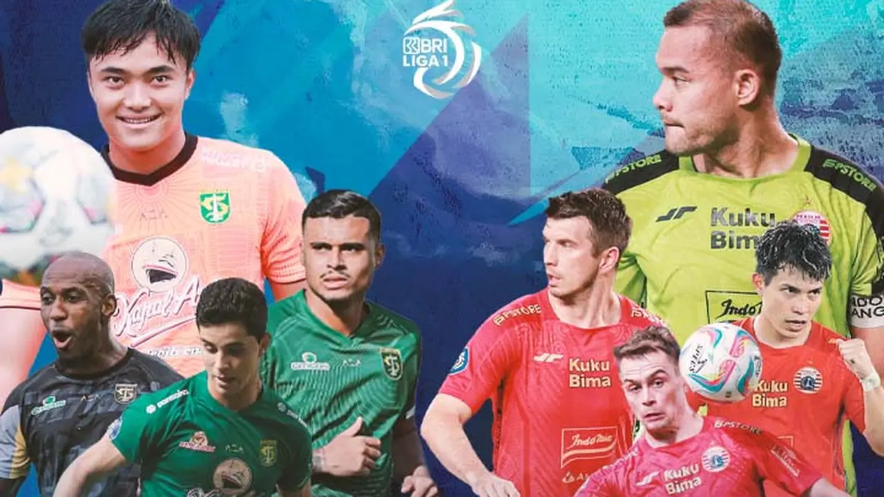 BRI Liga 1 - Duel Antarlini - Persebaya Surabaya Vs Persija Jakarta