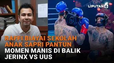 Mulai dari Raffi biayai sekolah anak Sapri Pantun hingga momen manis di balik Jerinx vs Uus, berikut sejumlah berita menarik News Flash Showbiz Liputan6.com.