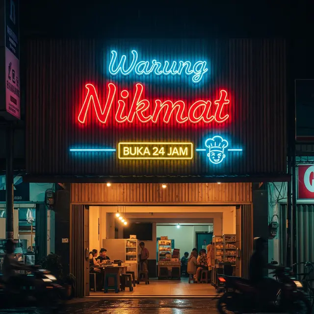 Desain Papan Nama Warung Menarik Pembeli
