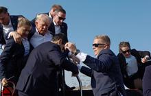 FOTO: Donald Trump Ditembak, Begini Aksi Pasukan Secret Service Langsung Siaga Perketat Keamanan