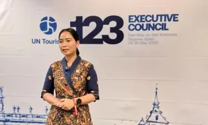 Wamenpar Ni Luh Puspa melakukan kunjungan kerja ke Madid, Spanyol. (dok. Birkom Kemenpar)
