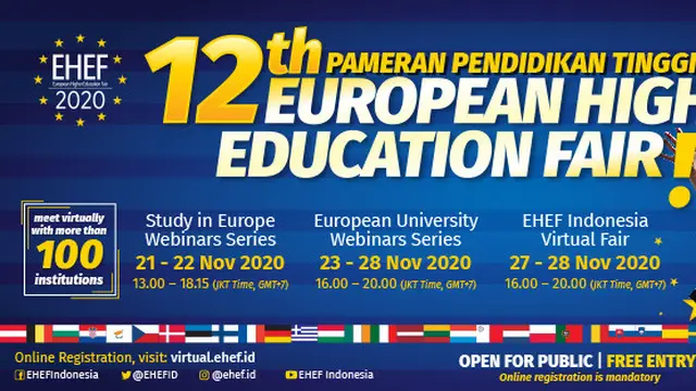 Pameran Pendidikan Tinggi Eropa 2020