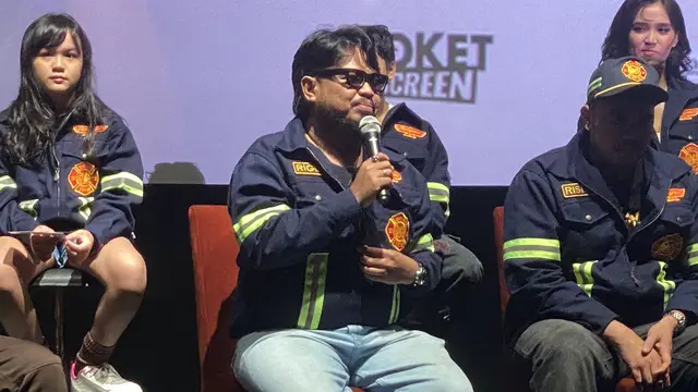 Rigen Rakelna dalam konferensi pers GJLS: Berapi-Api yang dihelat di kawasan Kuningan, Jakarta, Kamis (29/10/2026). (Liputan6.com/Nola Vemiliana)