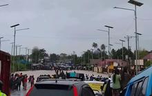 Banjir Rendam Flyover Pantoloan Palu, BPBD Sulteng Imbau Warga Waspada Cuaca Ekstrem