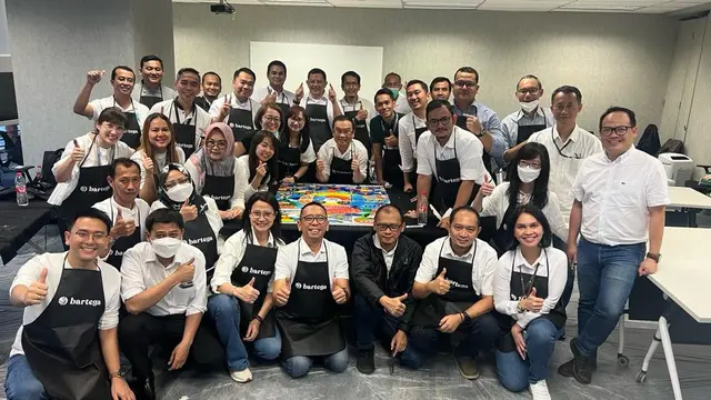 Bukan sekedar tempat belajar melukis, Bartega juga menjadi komunitas yang menghubungkan jiwa-jiwa kreatif