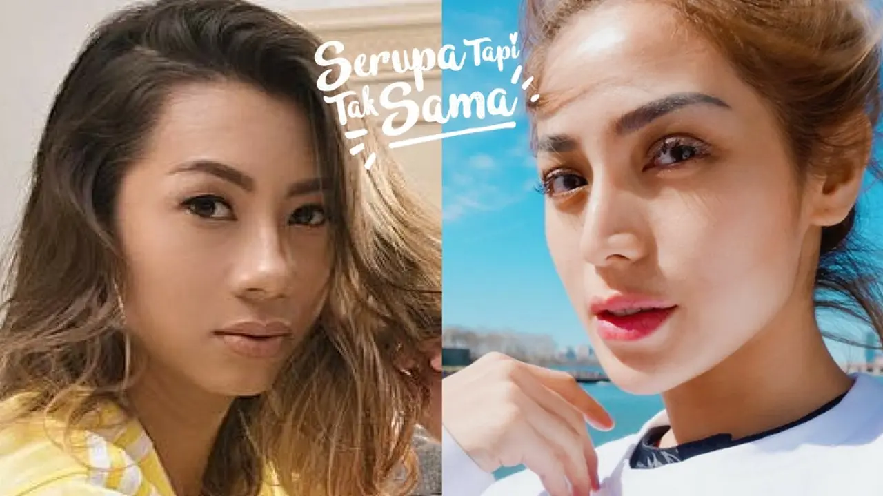 [Bintang] Serupa Tapi Tak Sama: Sekarang Rambut Blonde, Jessica Iskandar Tunjukkan Kemiripan dengan Jennifer Bachdim