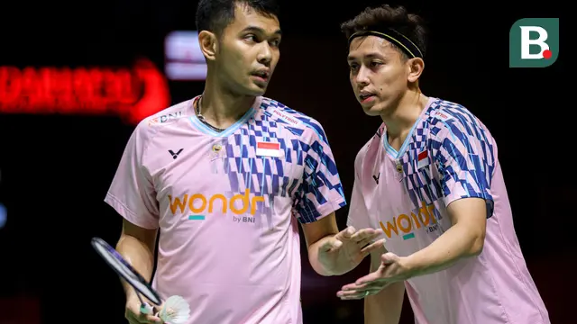 Foto: Fajar/Rian Menang Straight Game di Babak Perempat Final Indonesia Masters 2025