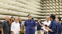 Kunjungan kerja Komisi I DPR ke BBPPT Komdigi yang ada di Tapos, Depok, Jawa Barat. (Liputan6.com/ Agustinus Mario Damar)
