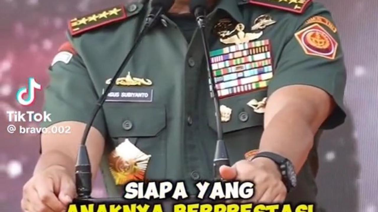 Viral, Panglima TNI Jendral Agus Subiyanto Beri Hadiah Umroh untuk Prajurit yang Anaknya Berprestasi dan Akan Pensiun