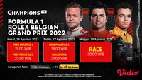 Saksikan Live Streaming F1 GP Belgia 2022 di Vidio Pekan Ini, 26-28 Agustus 2022. (Sumber : dok. vidio.com)