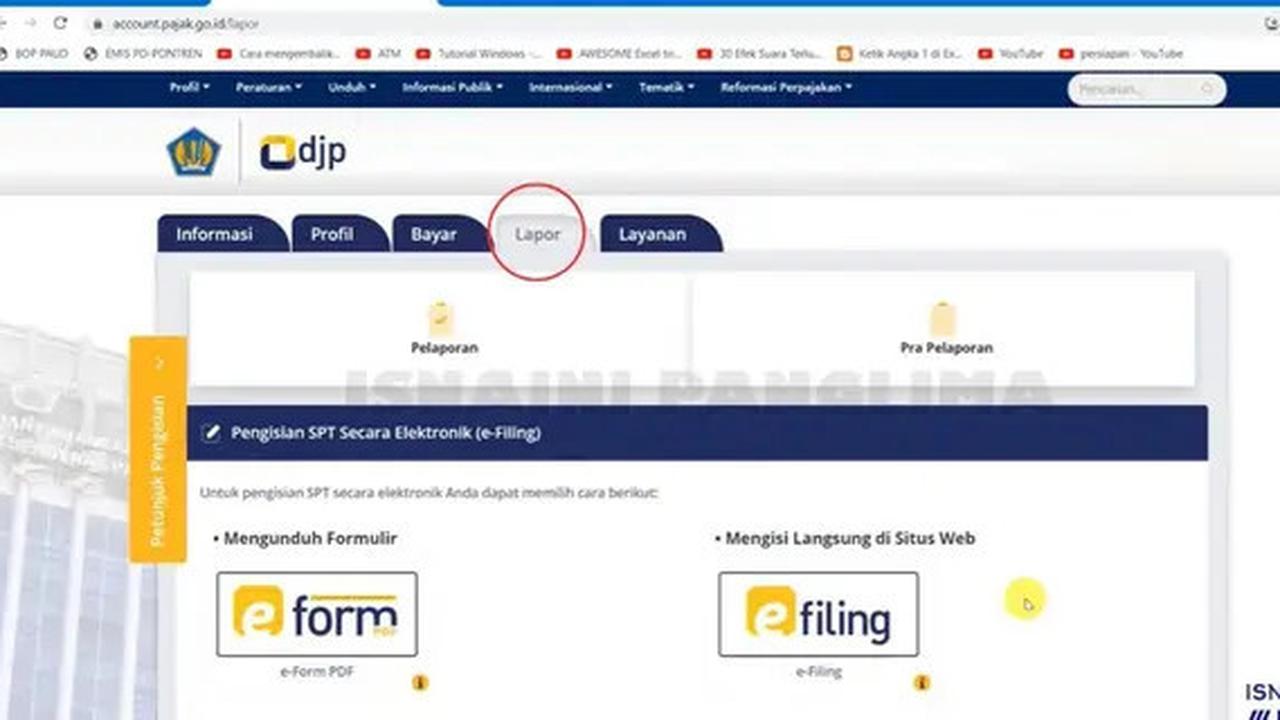 Lapor SPT Tahunan Pajak 2024 Tetap Pakai e-Filing, Ini Panduan Pelaporannya