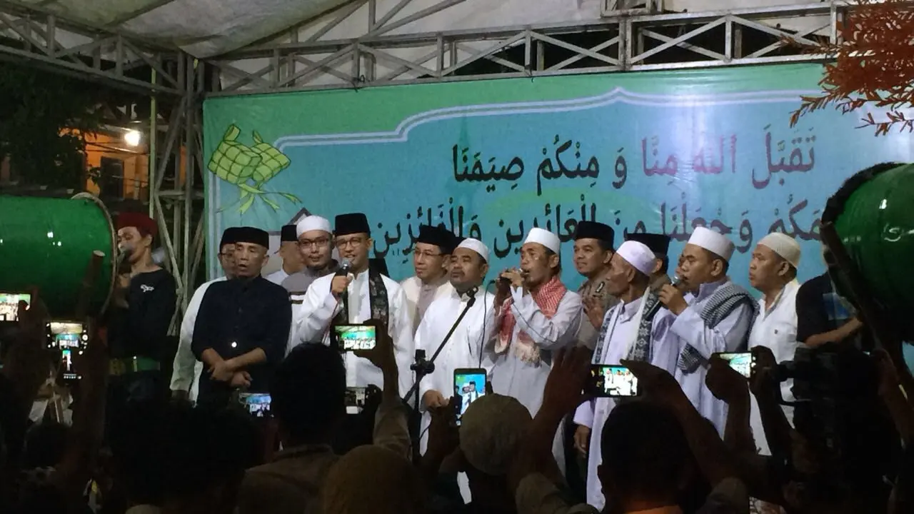 Takbiran di Petamburan, Anies Janji Lanjutkan Tradisi Takbir Keliling