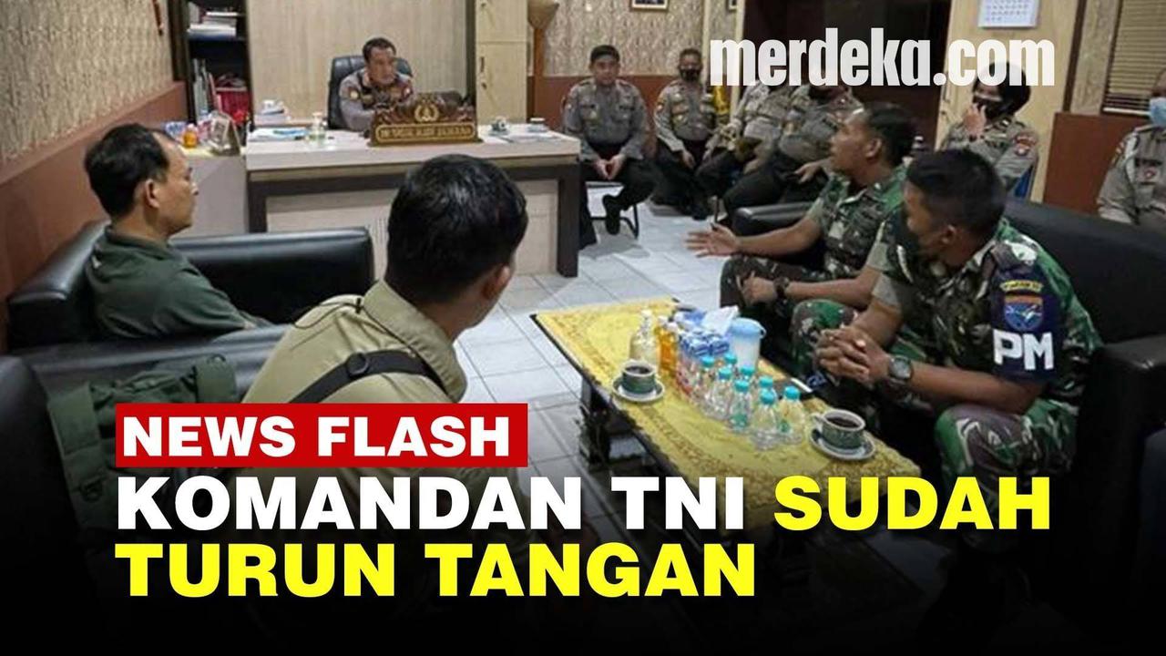 VIDEO: Pihak Polisi dan TNI Lakukan Mediasi Usai Polwan Bripda Tazkia Dihajar Tentara