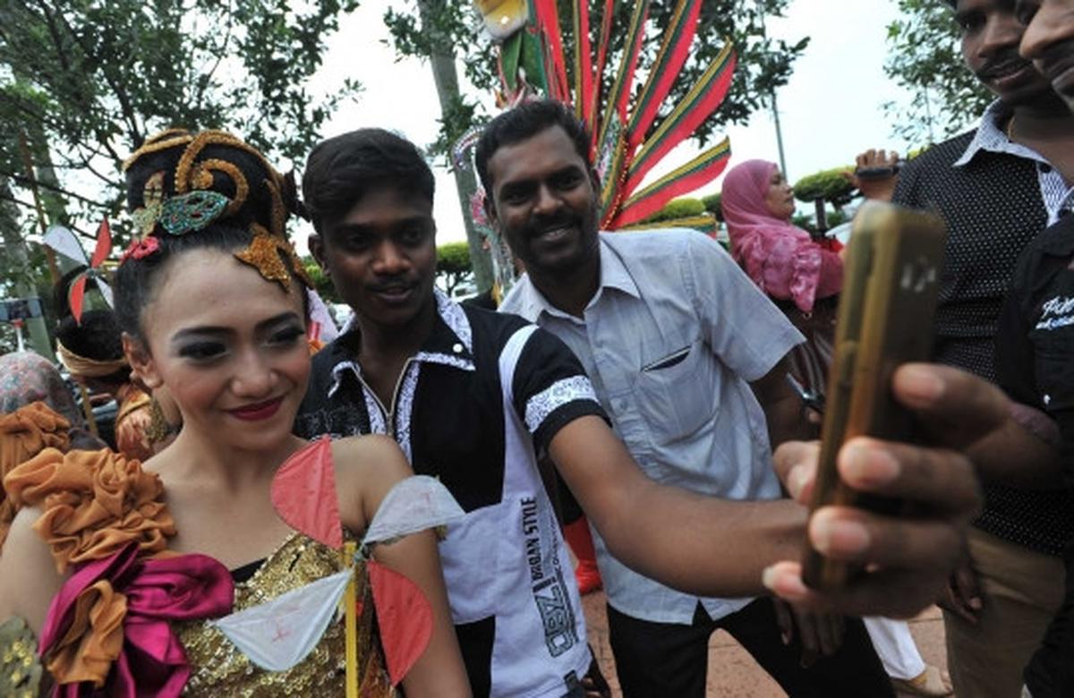 Kemeriahan pembukaan Indonesia Festival 2015 di Penang