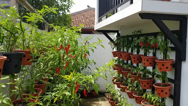 Ide Kebun Cabai 2x2 di Pekarangan Sempit