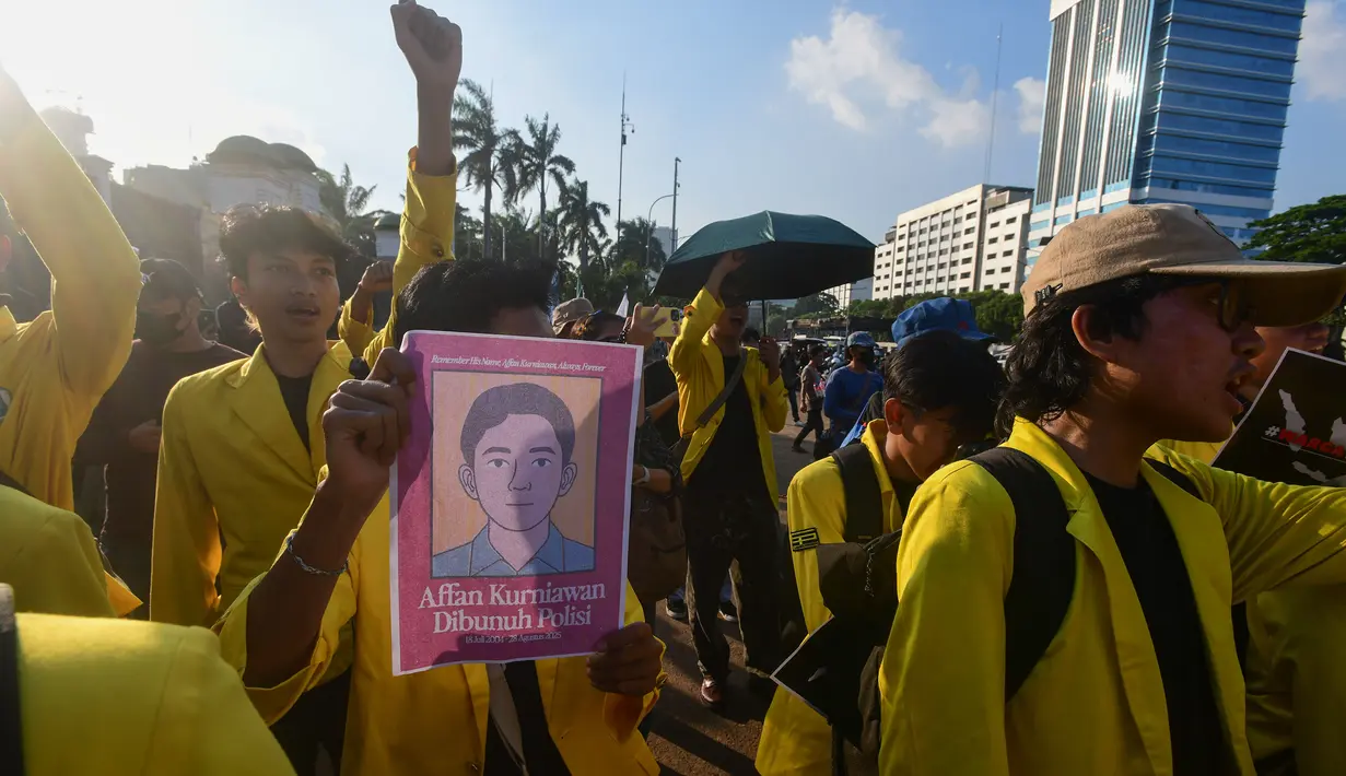 BEM SI mendesak segera disahkannya RUU Perampasan Aset, tangkap, rampas dan adili semua harta koruptor. (merdeka.com/Arie Basuki)