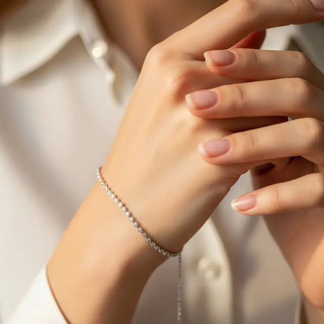 Model Gelang Simple tapi Terlihat Mahal dan Elegan Terbaru (Image by Gemini AI)