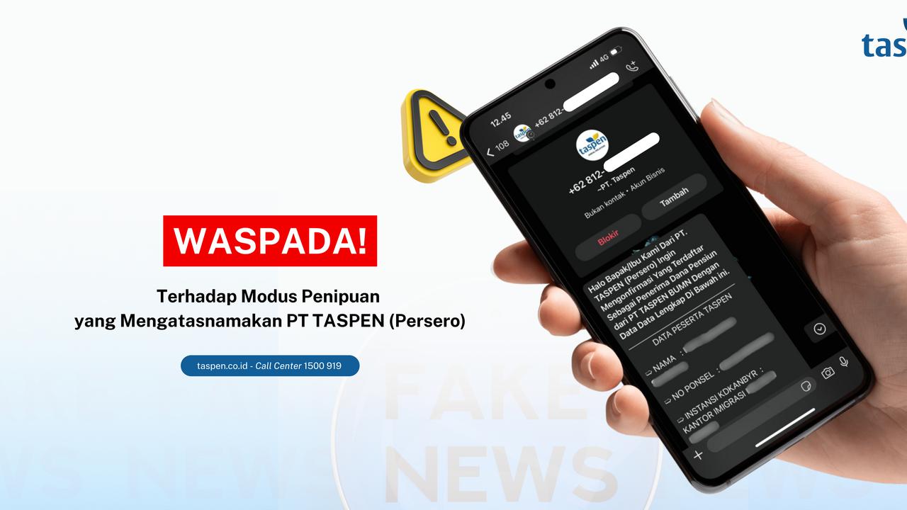TASPEN Imbau Seluruh Peserta untuk Lindungi Data Pribadi
