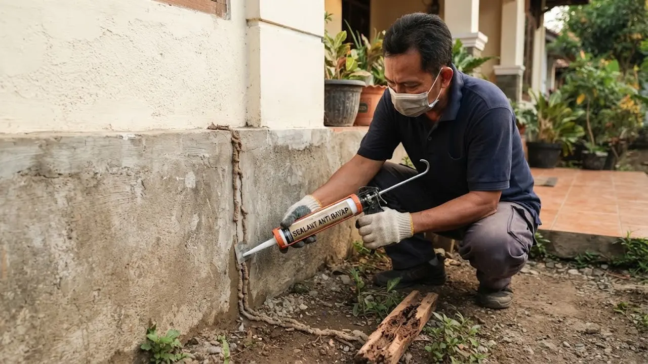 9 Cara Atasi Rayap di Rumah, Cegah Kerusakan Makin Parah