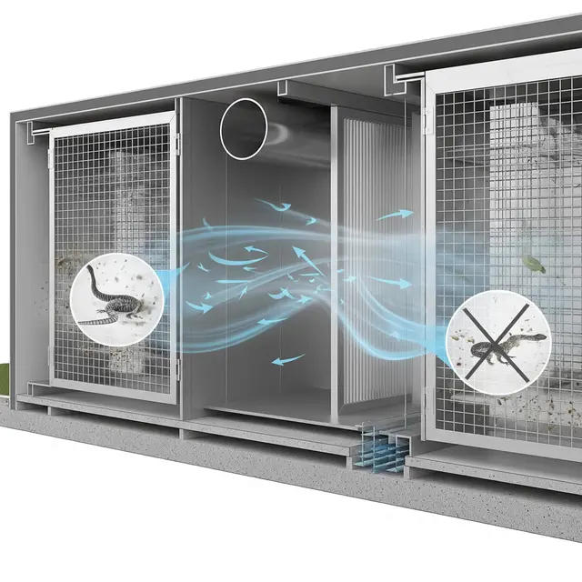 Model Ventilasi Rumah Tropis Anti Ular