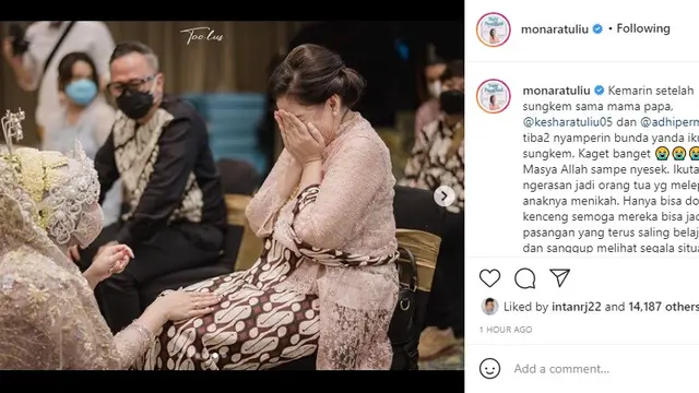 Mona Ratuliu - Kesha Ratuliu (Foto: Instagram/@monaratuliu)
