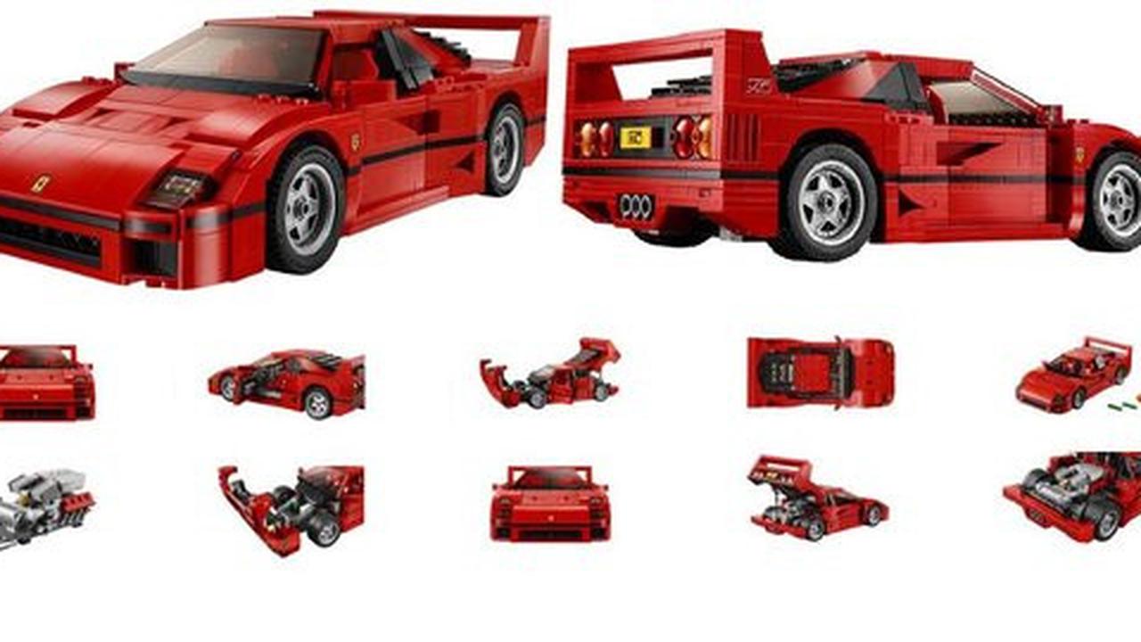 Dahsyatnya Lego Ferrari F40, nyaris sempurna!