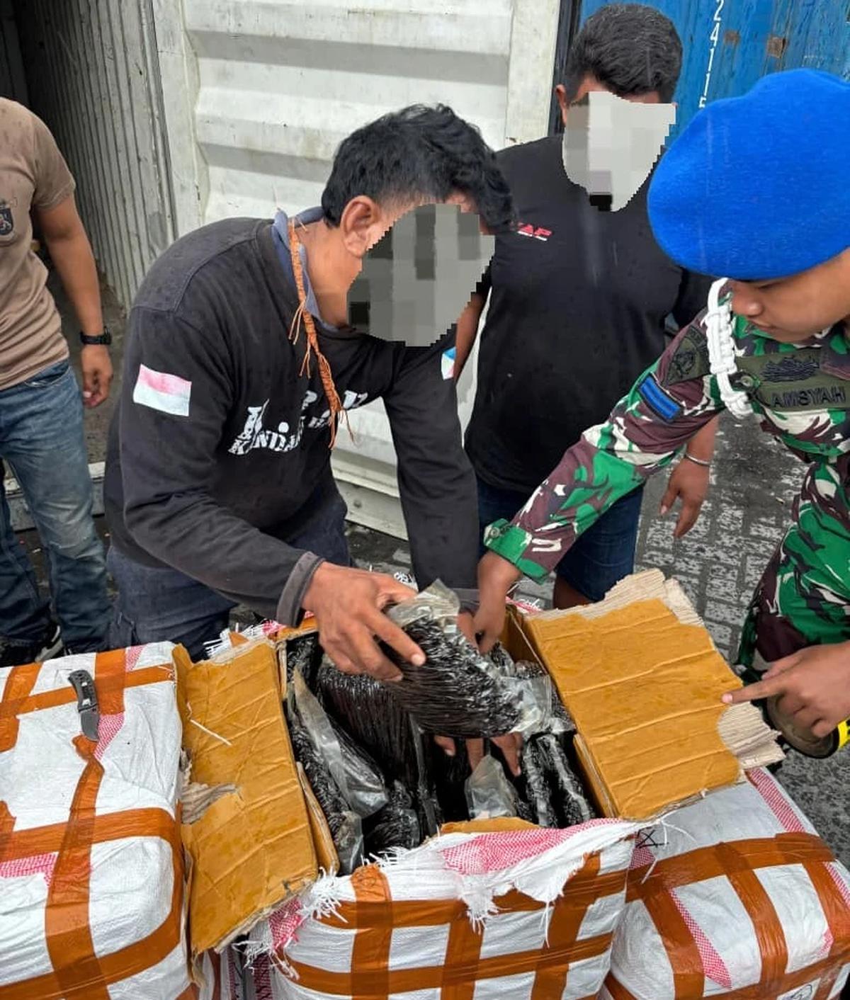 TNI AL dan Bea Cukai Gagalkan Penyelundupan Barang Ilegal di Jayapura